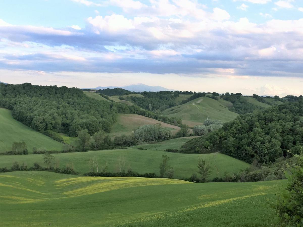 2 Cuori E 1 Yurta Glamping In Tuscany - Adults Only Asciano Exteriör bild